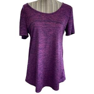 Set of 2 Kimmery workout tops, size M, longer length for backside coverage, EUC